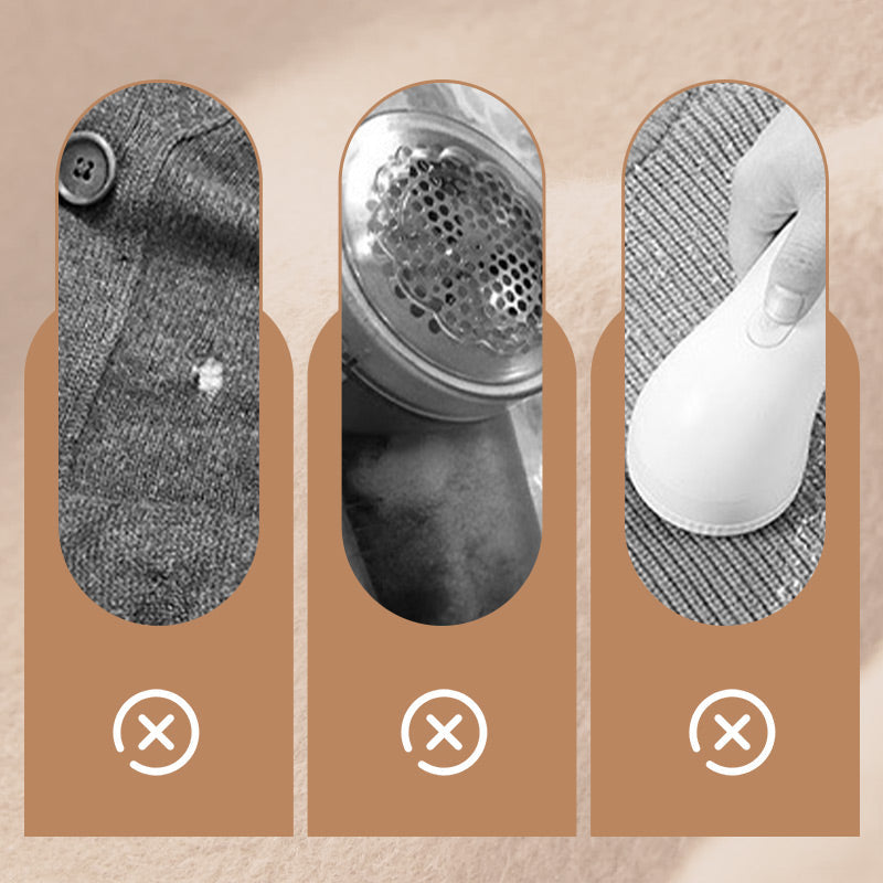 FuzziPro – 3-stufiger Stoffrasierer mit LED-Anzeige