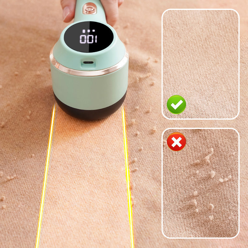 FuzziPro – 3-stufiger Stoffrasierer mit LED-Anzeige