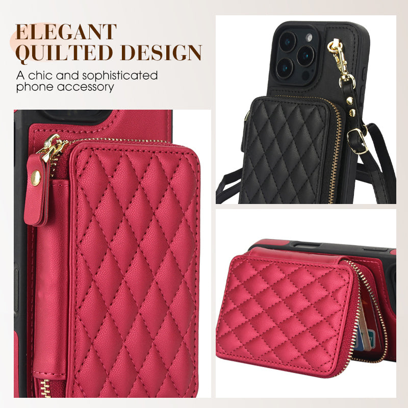 LuxeCarry – Crossbody Wallet Case für iPhone