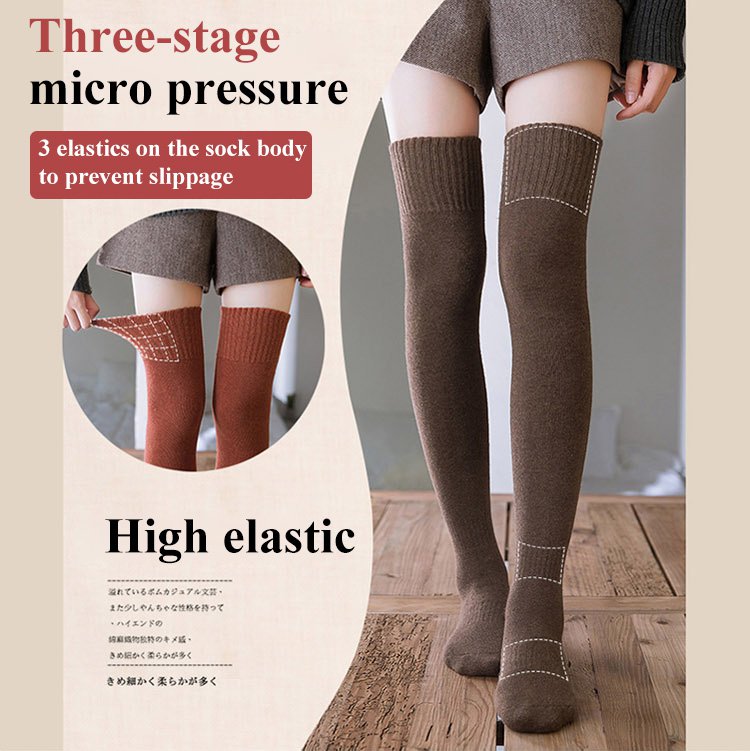 Legea – Warme, figurformende Overknee-Socken | 2+3 GRATIS