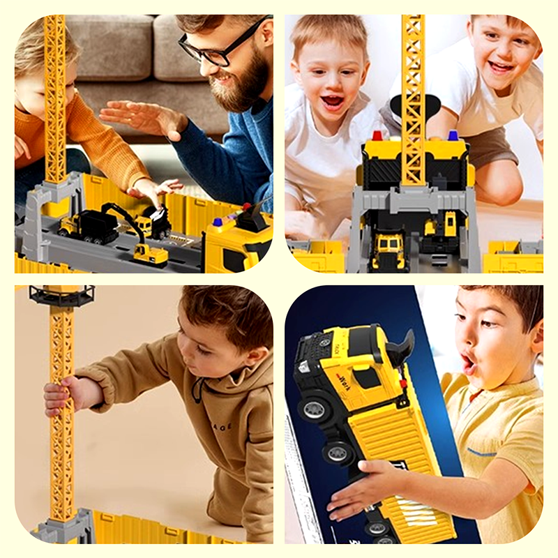 BuildoMax – Mega Baustellen Spielset für Kinder