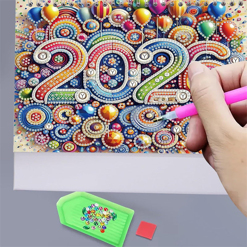 ArtVibe – DIY Diamond Painting Tischkalender 2026