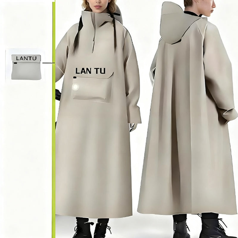 RainShield – Wasserdichter Langregenmantel