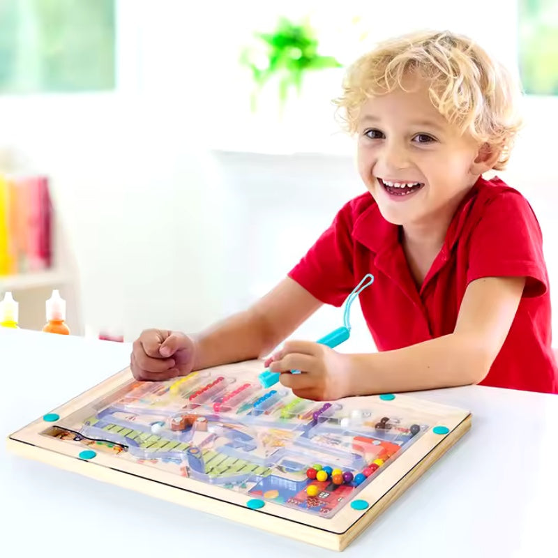 BeadMaze – Magnetisches Labyrinth mit Laufperlen