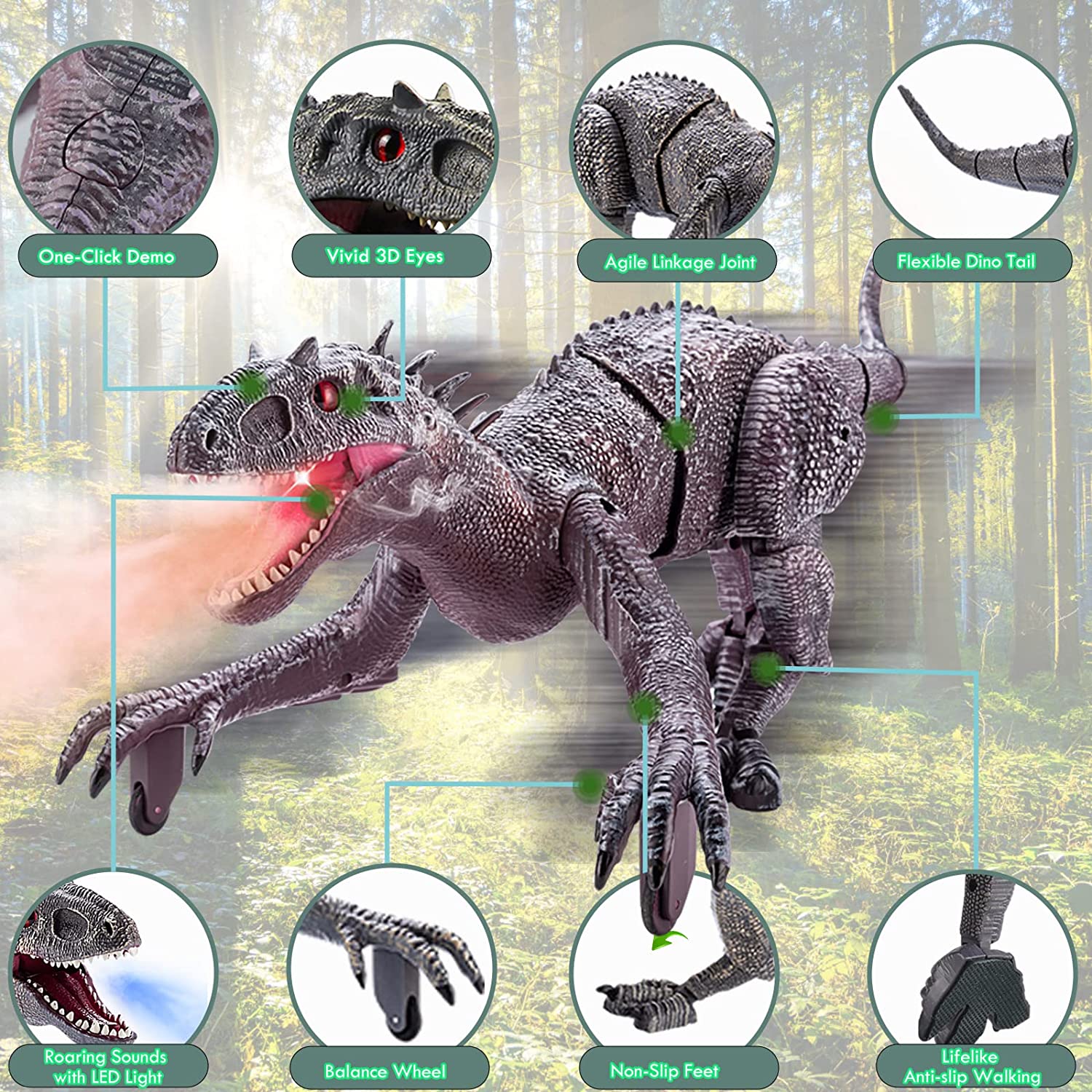 DinoRex – Realistischer ferngesteuerter Dinosaurier