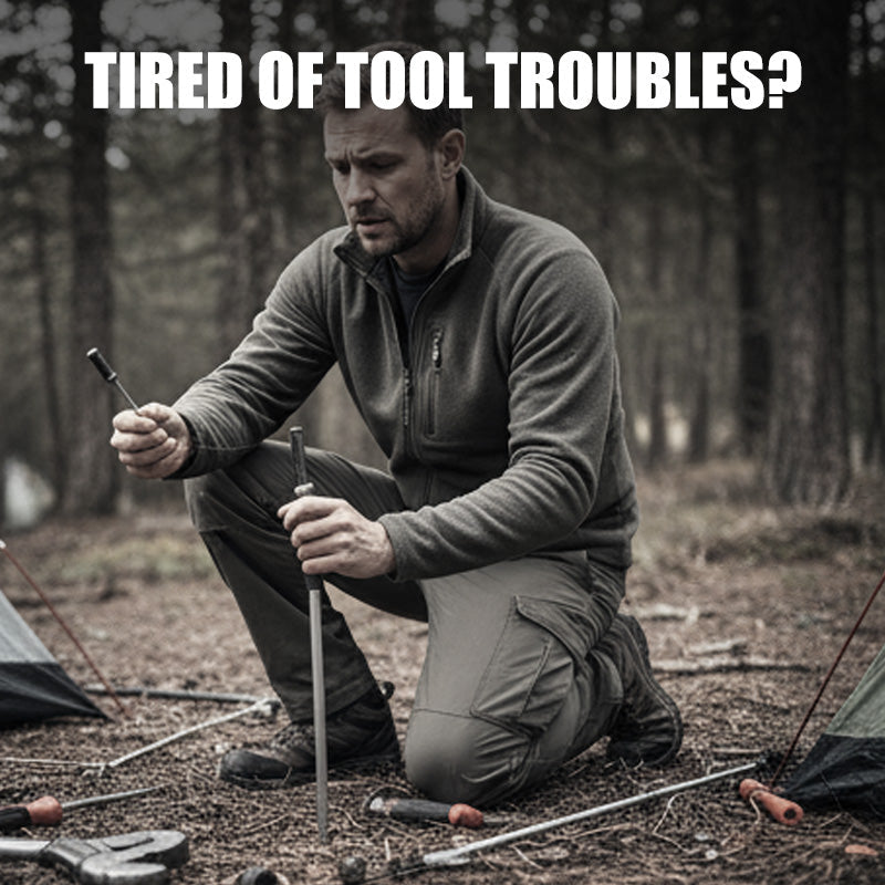 TitanGear – 12-in-1 Edelstahl Multifunktions-Werkzeug