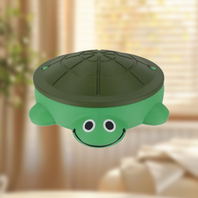 MiniShell – Schildkröten-Sandkasten mit Deckel