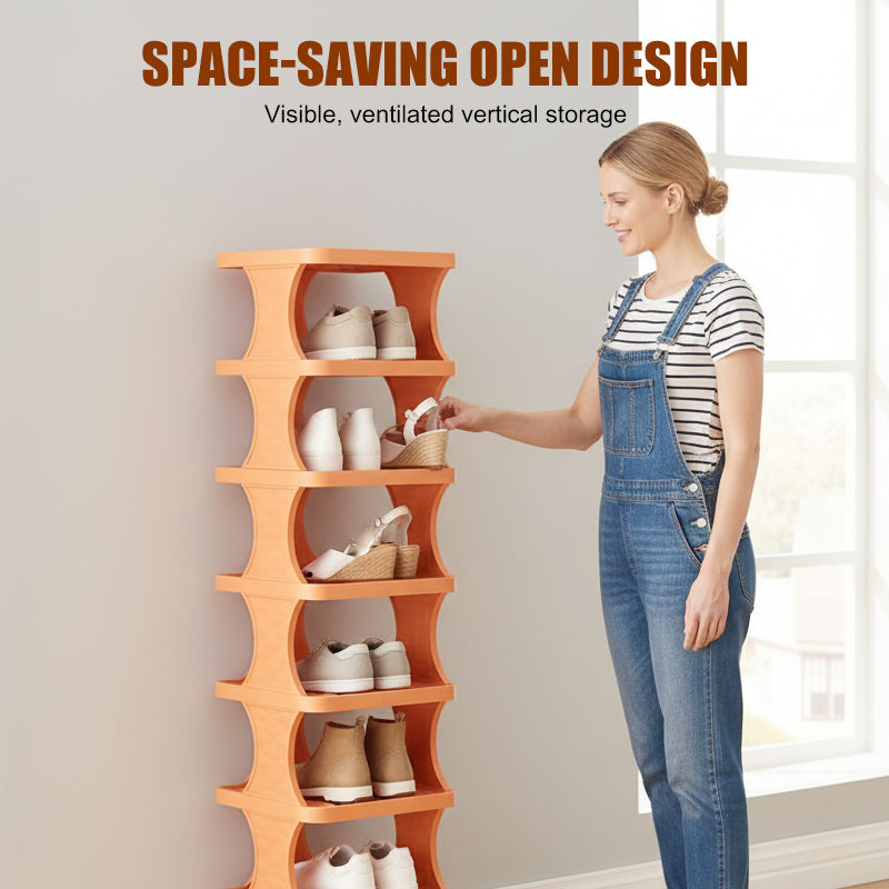 VertiStep – Multi-Layer Vertikaler Schuhregal-Organizer