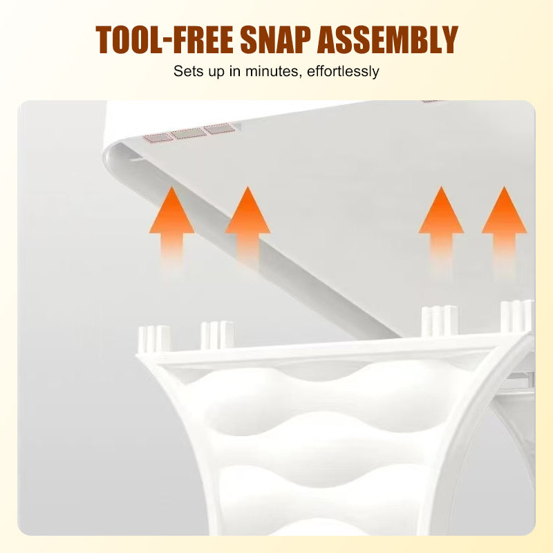 VertiStep – Multi-Layer Vertikaler Schuhregal-Organizer