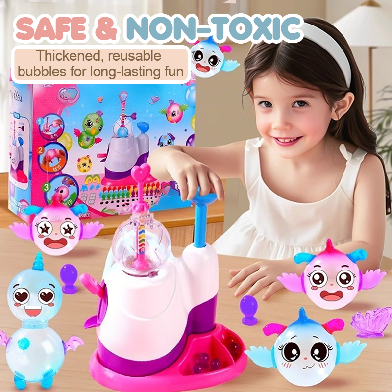 BubbleMagic – DIY Seifenblasen-Set mit Pumpe