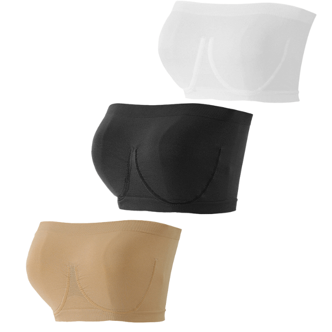 StraplessSecure – 3er-Set trägerlose BHs | 1+1 GRATIS