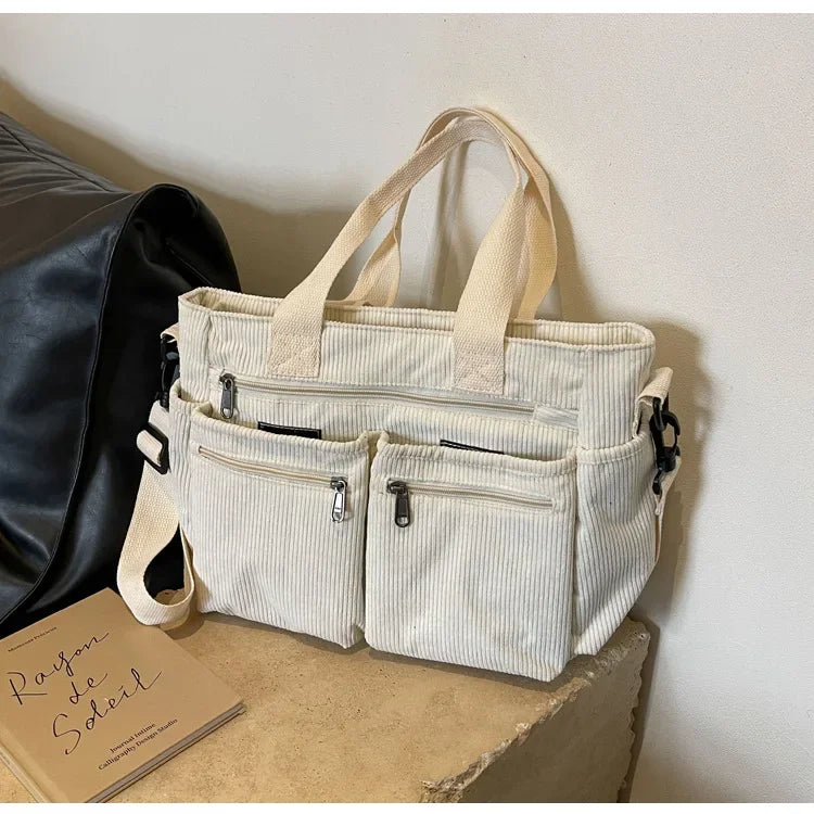 Adelina - Urban Cord-Tasche | 50% RABATT