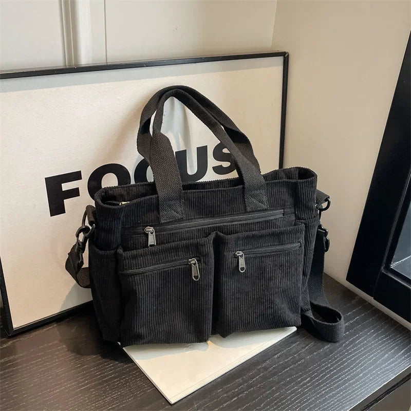 Adelina - Urban Cord-Tasche | 50% RABATT