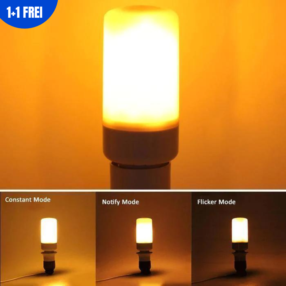 Vlammenlampe | 1+1 GRATIS