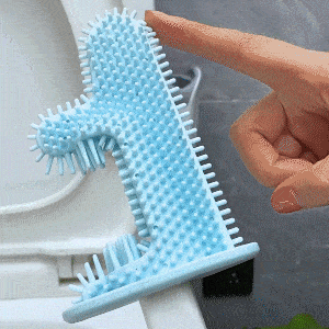 Bacteria-Killing Cactus Toilet Brush With Disinfecting Head