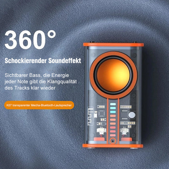 BassBoost™ - Transparenter Lautsprecher | BIS 70% RABATT