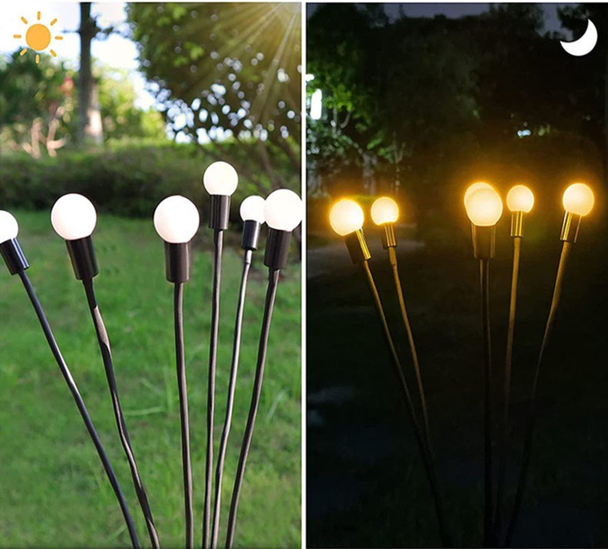 50% RABATT | Magische Glühwürmchen Garten Lichter (6 LED Kugeln)