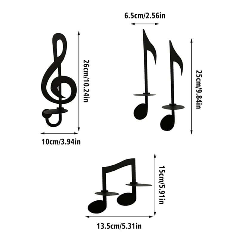 Musiknuss-Wandkerzenleuchter™ | 50% RABATT