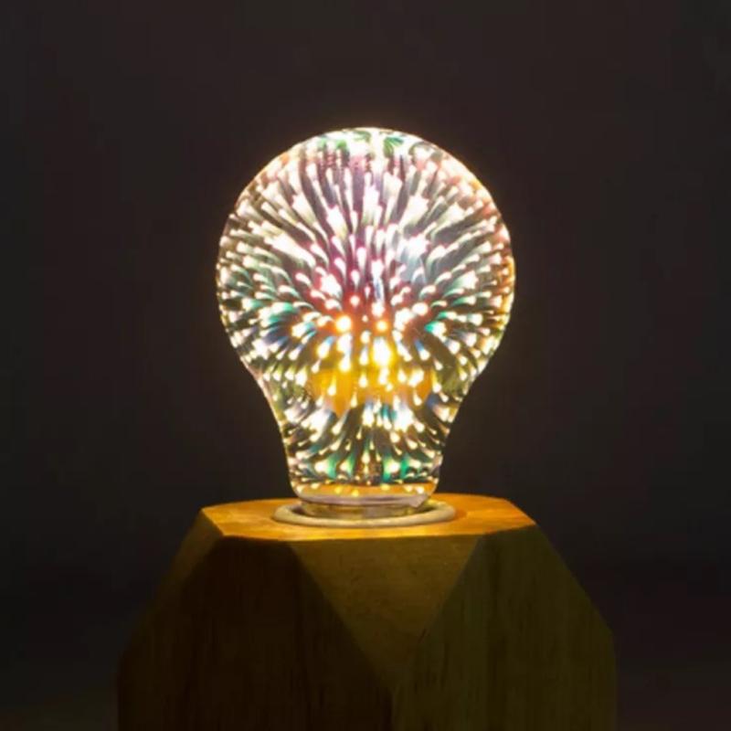 1+1 GRATIS | 3D-Feuerwerk dekorative LED-Lampe