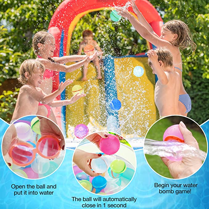 Wiederverwendbare Wasserballons | 2+3 GRATIS!