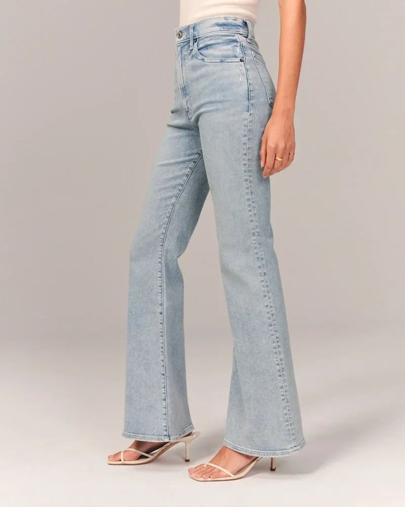2023 High Stretch Flare Jeans - Bis 65% RABATT