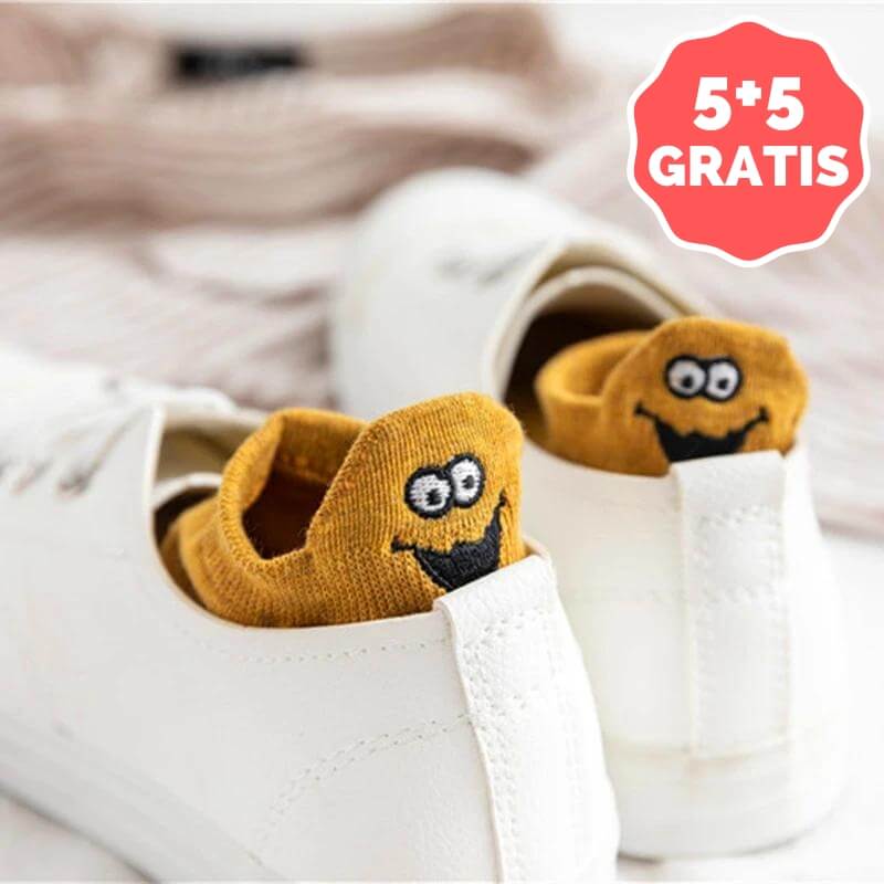 5+5 GRATIS | Smileys™ - Die Socken mit dem besonderen Pfiff!