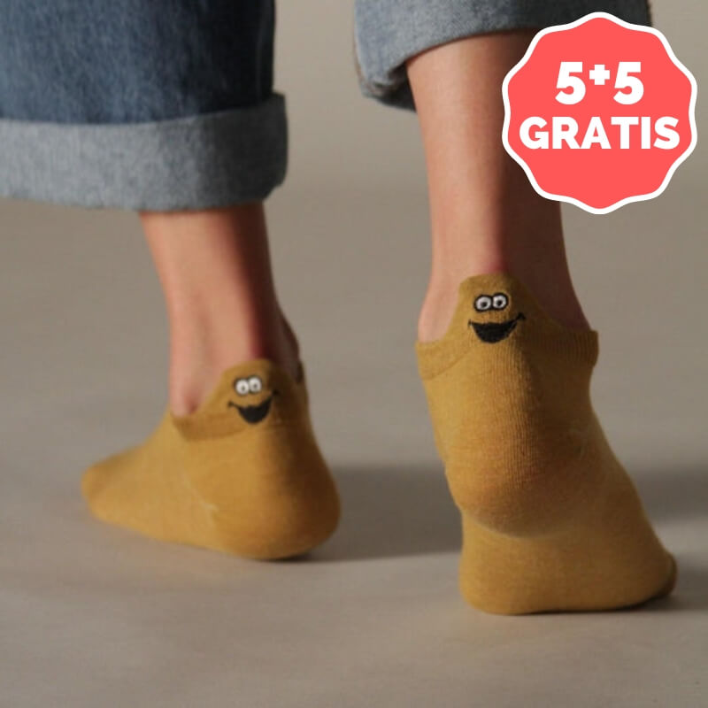 5+5 GRATIS | Smileys™ - Die Socken mit dem besonderen Pfiff!
