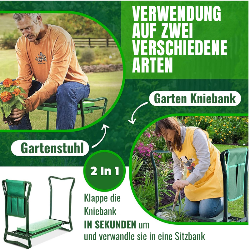 ModernGarden™️ Multifunktionaler Gartensitz und Kniebank | 50% RABATT (Letzter Tag Rabatt)