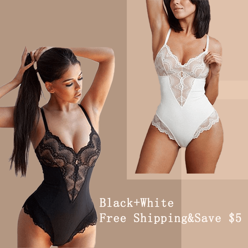 2024 Sommer Sexy Spitze Bauchfrei Bodysuit | 1+1 GRATIS