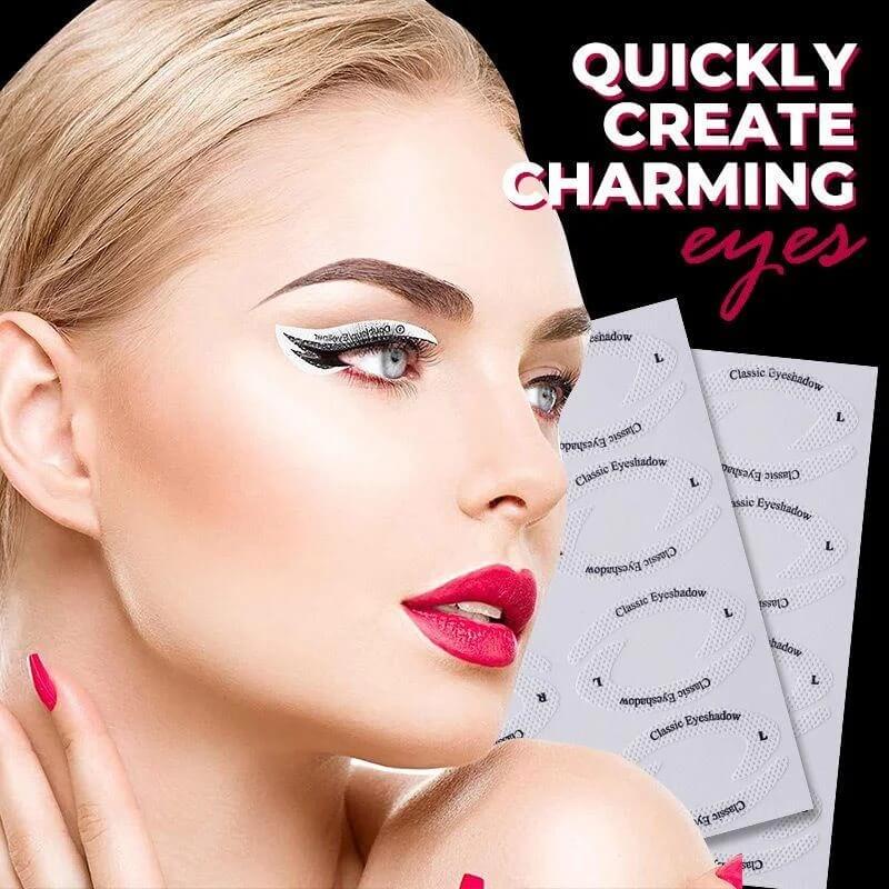 QuickLiner™ Eyeliner-Schablonenset (Mix aus 4 Blättern) | 50% RABATT