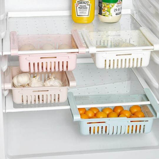 Ocerar™ Verstellbarer Kühlschrank-Organizer | 1+1 GRATIS