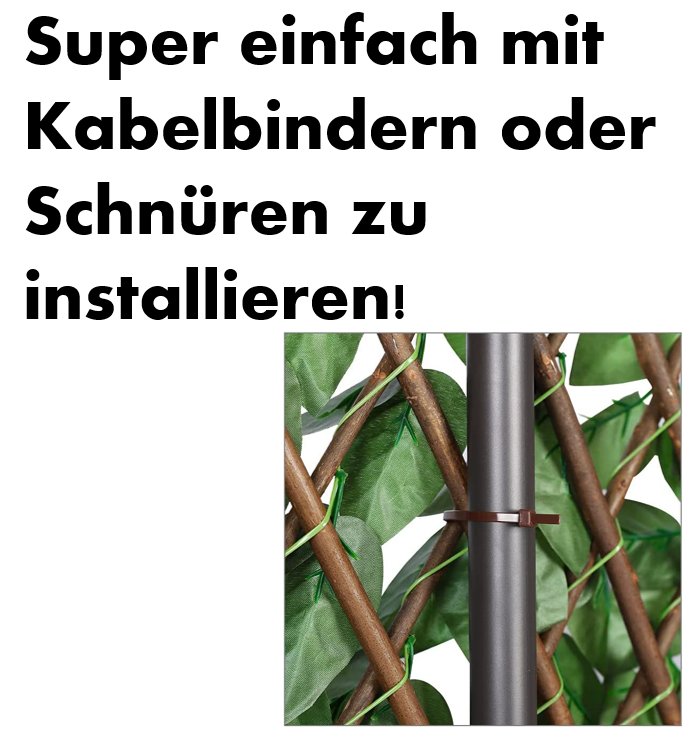 Gardenscape | Künstliches Grünes Blatt (AUSZIEHBAR BIS ZU 2 METER) | 1+1 GRATIS (Letzter Tag Rabatt)