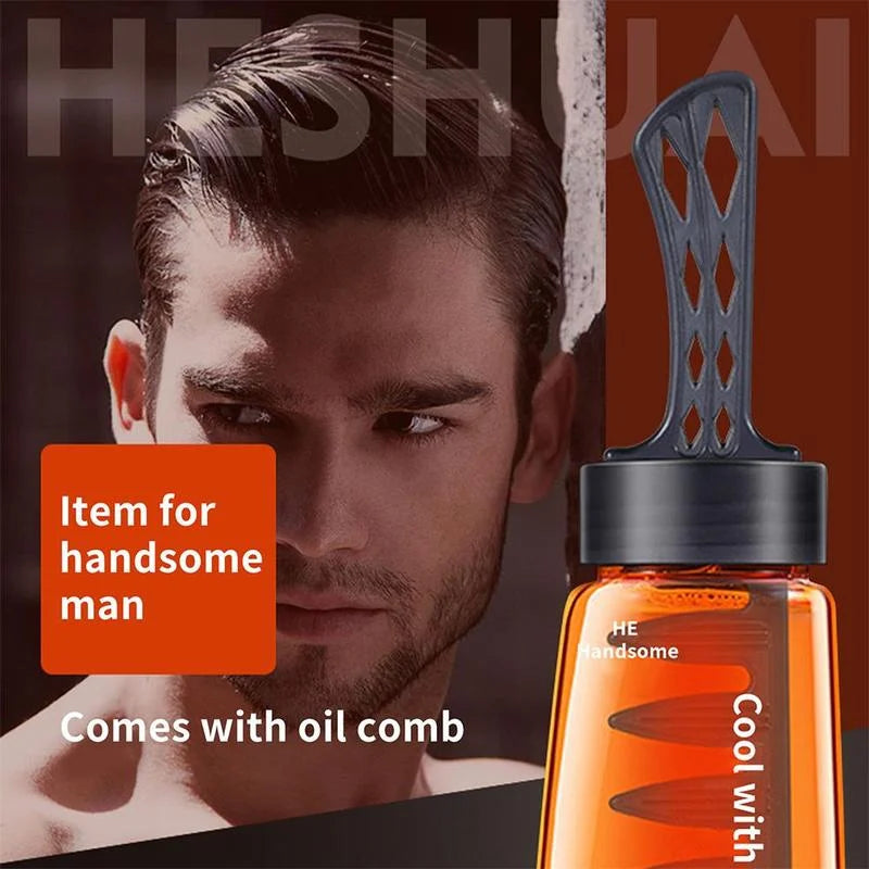 Salon-Haargel für Männer mit Kamm | 1 KAUFEN, 1 GRATIS