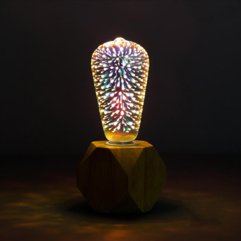 1+1 GRATIS | 3D-Feuerwerk dekorative LED-Lampe