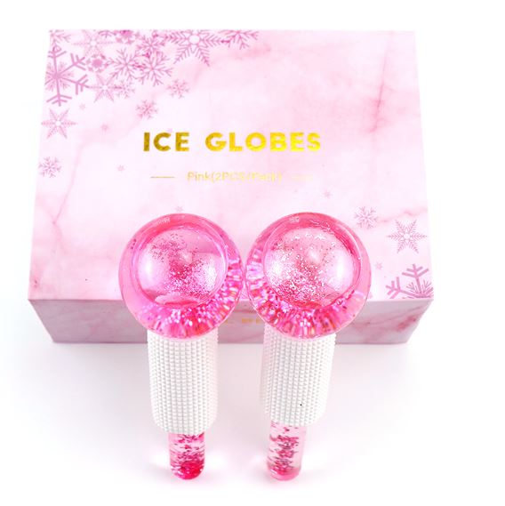 Ice Globes - Gesichtsmassage - Beauty Roller - Strahlende Haut - 2 Stück