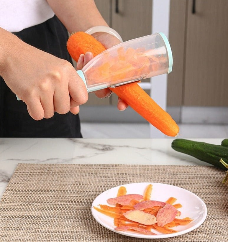 Storage Peeler™ - Schnelles Peeling ohne Sauerei